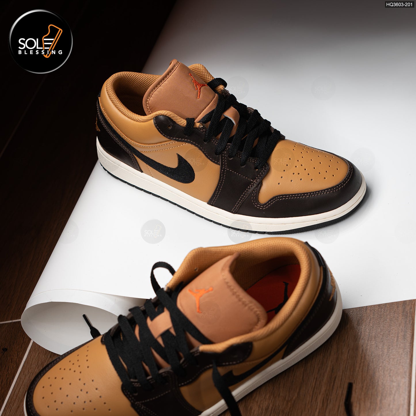 Air Jordan 1 Low SE Flax Baroque Brown