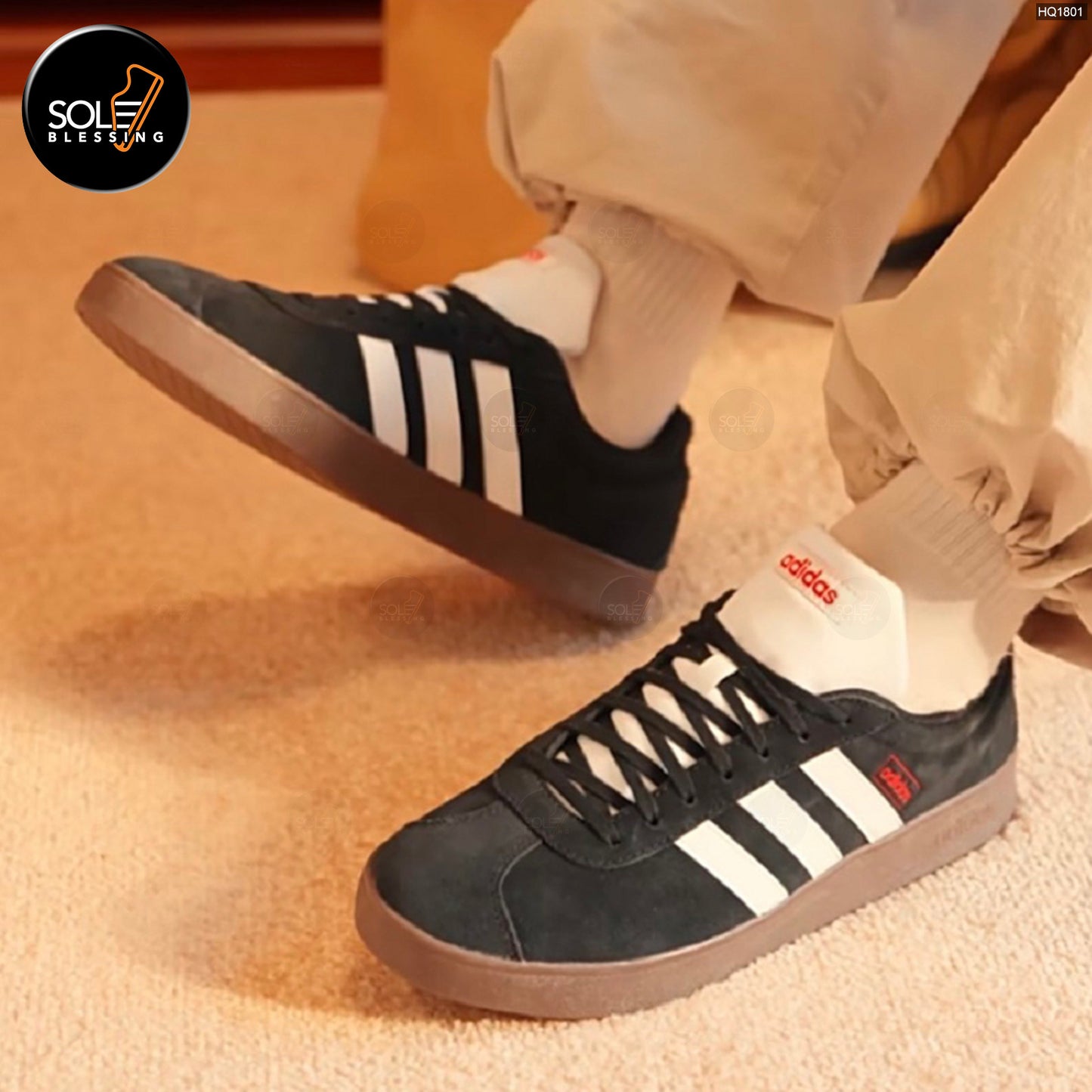 VL Court Classic Black White Gum