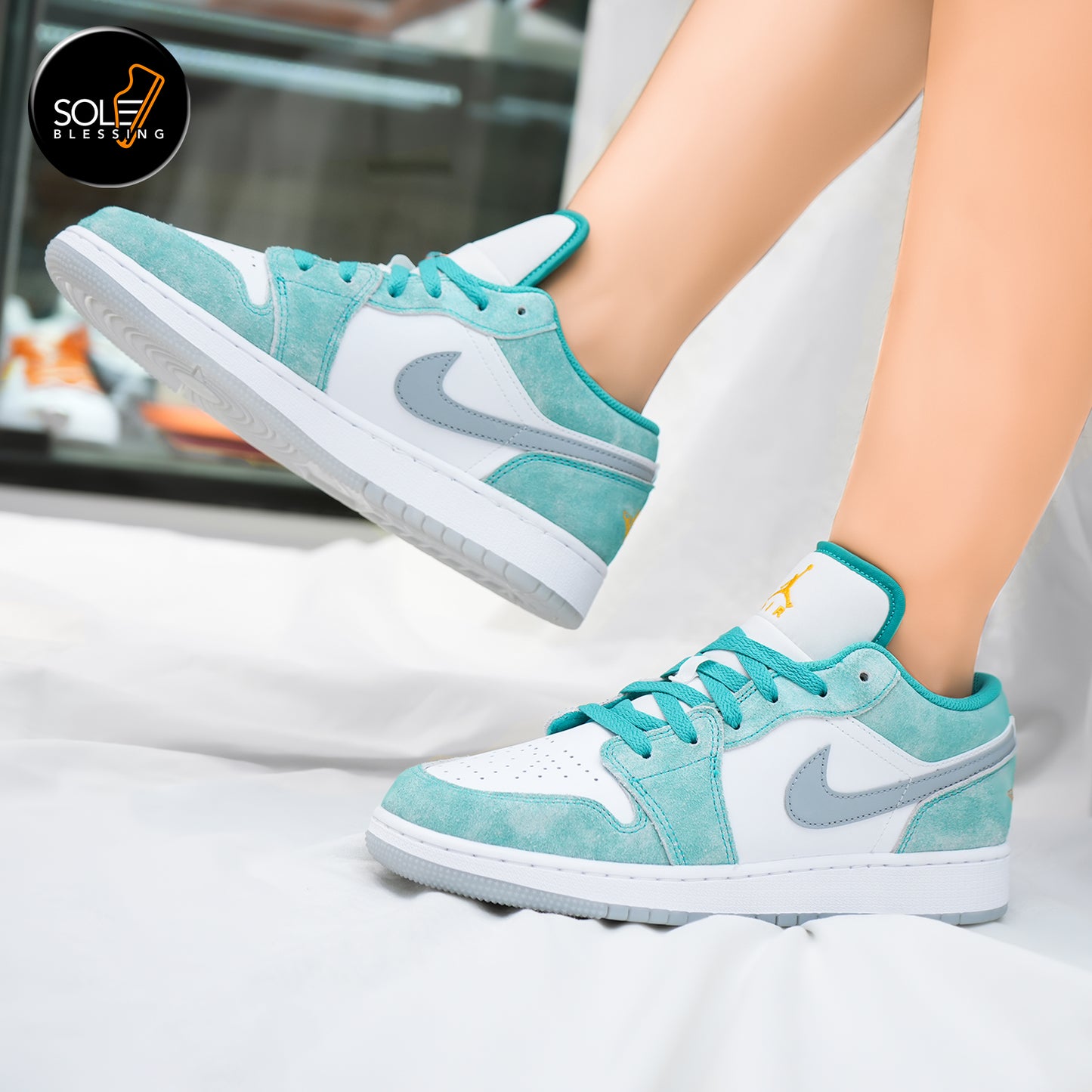 Air Jordan 1 Low New Emerald (GS)