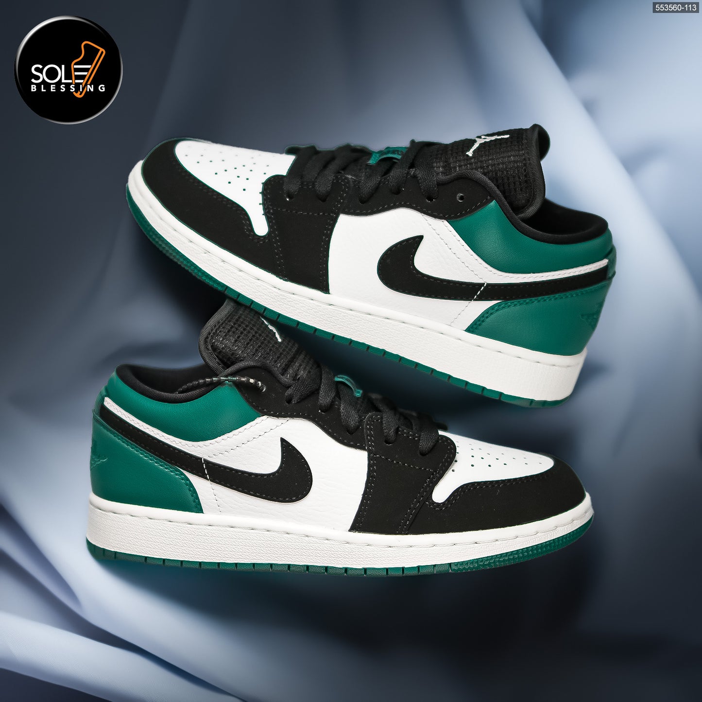 Jordan 1 Low Mystic Green (GS) Kids