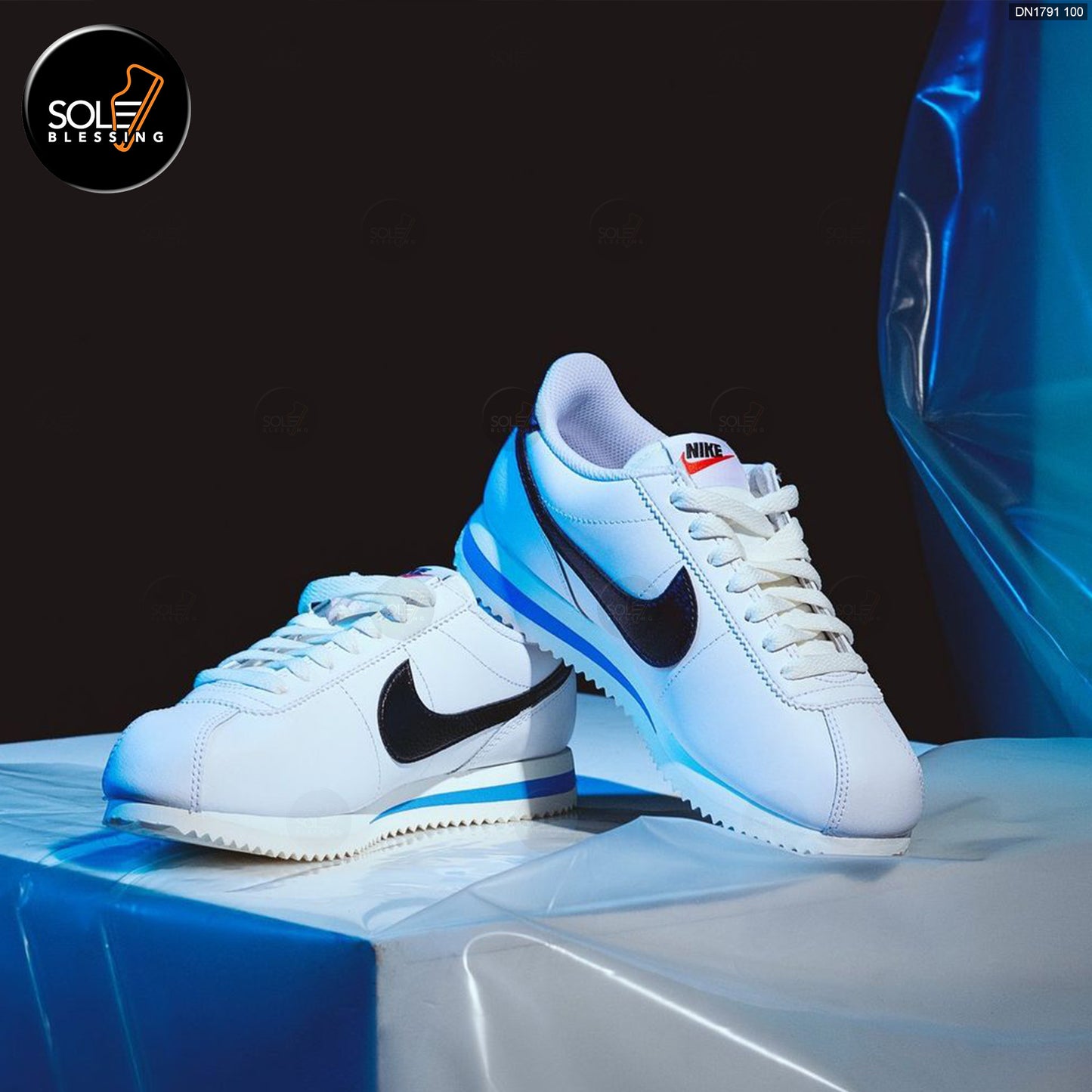 Nike Cortez White Black Light Photo Blue