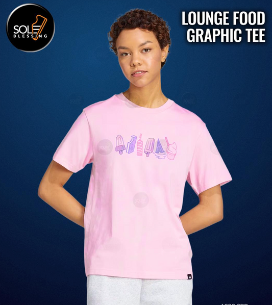 LOUNGE FOOD GRAPHIC TEE