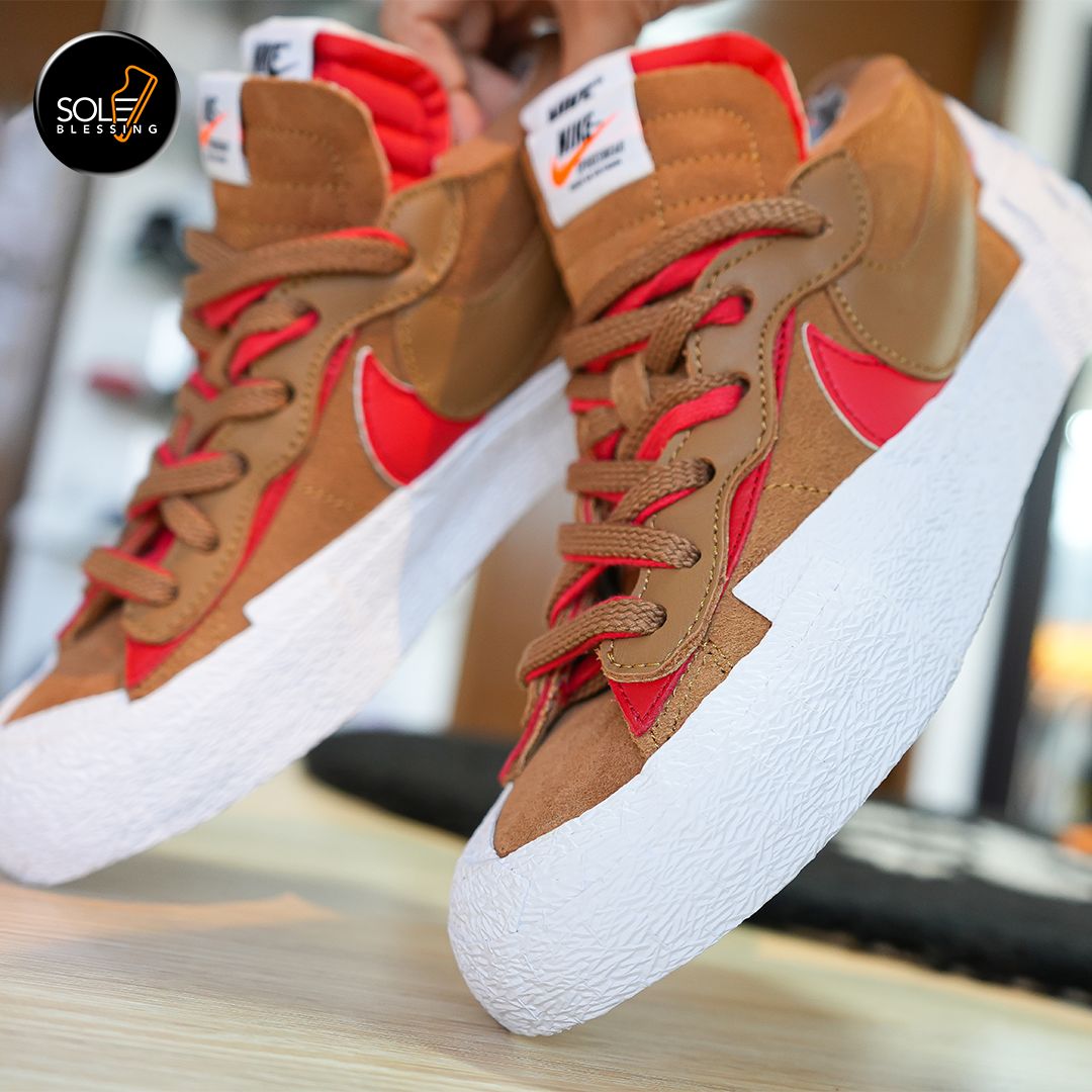 Nike Blazer Low sacai British Tan